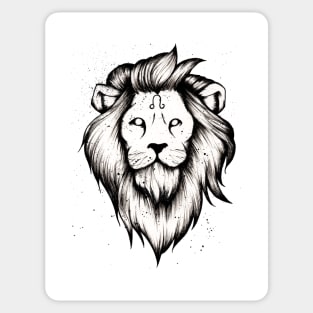 Leo Zodiac Sticker